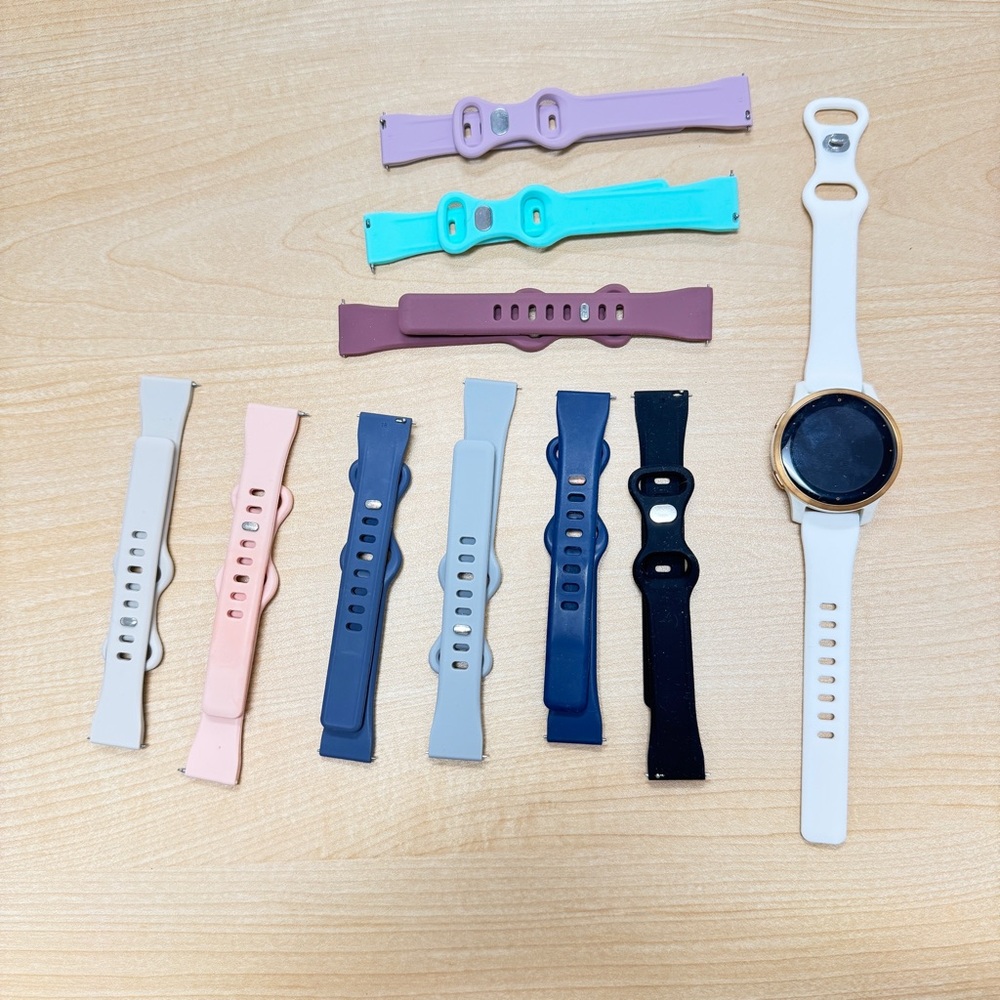Garmin Vivoactive 4S with Multicolor Bands